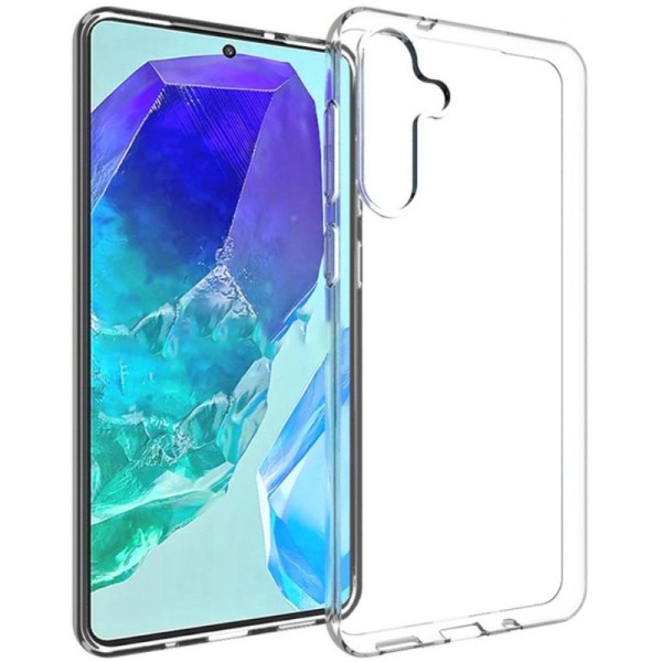 Cieta silikona (TPU) apvalks - dzidrs (Galaxy M55 / C55 / F55)