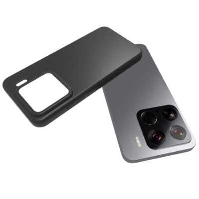 Xiaomi 15 cieta silikona (TPU) melns apvalks | Vacins.lv