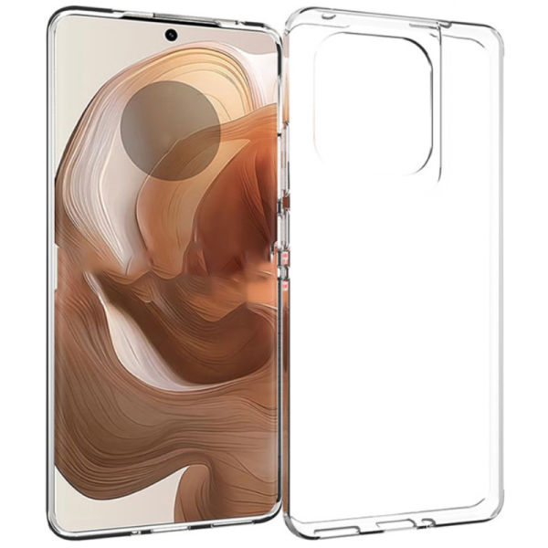 Kieto silikono (TPU) dėklas - skaidrus (Edge 50 Ultra 5G)