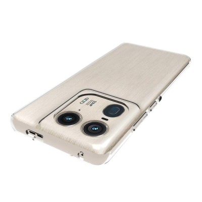 Motorola Edge 50 Ultra 5G kieto silikono TPU skaidrus dėklas - nugarėlė | Priedai.lt