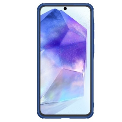 Nillkin Frosted Shield Samsung Galaxy A56 zils plastmasas apvalks futrālis | Vacins.lv