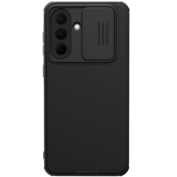 "Nillkin" CamShield Pro apvalks - melns (Galaxy A56)