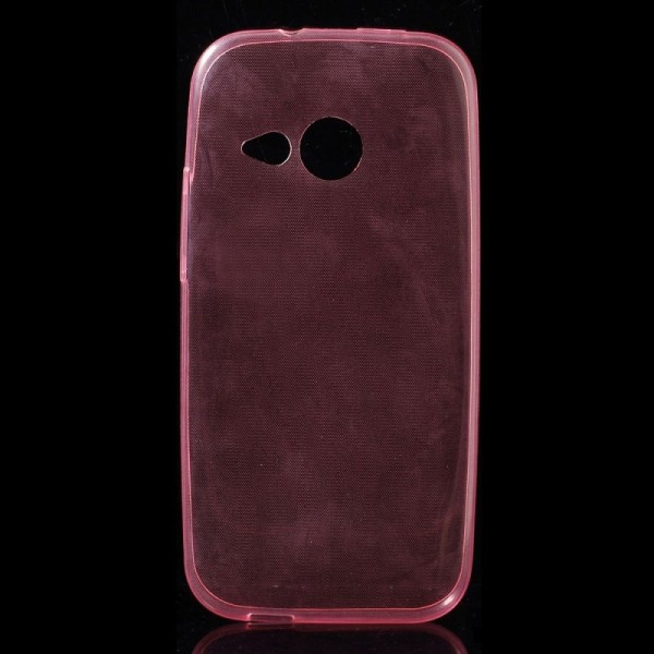 Ploniausias TPU skaidrus dėklas - rožinis (One Mini 2)