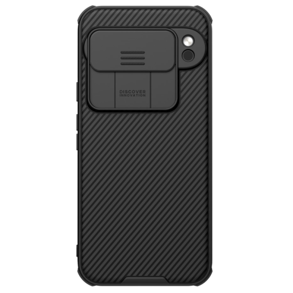 "Nillkin" CamShield Pro apvalks - melns (Pixel 9 / 9 Pro)