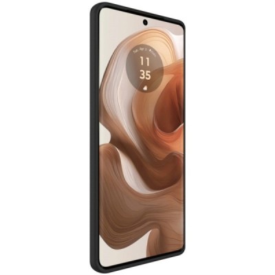 Motorola Edge 50 Ultra 5G "IMAK" UC-4 cieta silikona (TPU) melns apvalks | vacins.lv