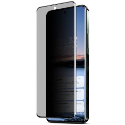 Xiaomi 14 Pro / 14 Ultra „IMAK“ Tempered Glass privatumo sustiprintos apsaugos juodas pilnai dengiantis apsauginis ekrano stikla