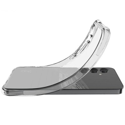 OnePlus 13 "Imak" pastiprinātas aizsardzības cieta silikona (TPU) airbag dzidrs (caurspīdīgs) vāciņš | Vacins.lv