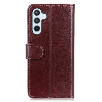 Samsung Galaxy A56 Binfen atvēramais brūns maciņš - maks | Vacins.lv