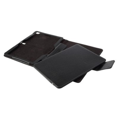Samsung Galaxy Note 10.1 2014 P600 (P605) ādas atvēramais melns futrālis ar bluetooth tastatūra / Vacins.lv