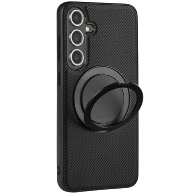 Samsung Galaxy S25 „ViLi“ TCY Carbon MagSafe Kickstand juodas dėklas - nugarėlė | Priedai.lt