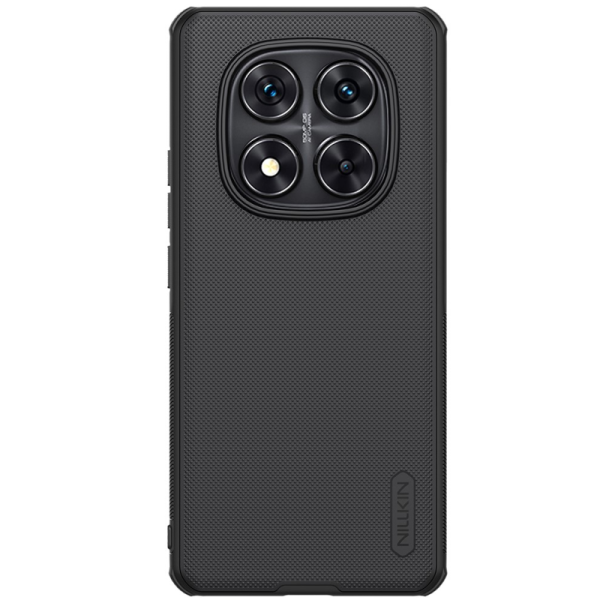"Nillkin" Frosted Shield Pro apvalks - melns (Redmi Note 14 Pro 5G / Note 14 Pro+ 5G / Poco X7 5G)