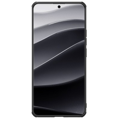 Nillkin Frosted Shield Pro Xiaomi Redmi Note 14 Pro (Pro+) 5G (Poco X7 5G) melns plastmasas apvalks futrālis | Vacins.lv