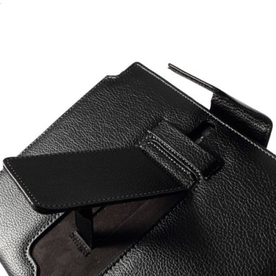 Samsung Galaxy Note 10.1 2014 P600 (P605) ādas atvēramais melns futrālis ar bluetooth tastatūra / Vacins.lv