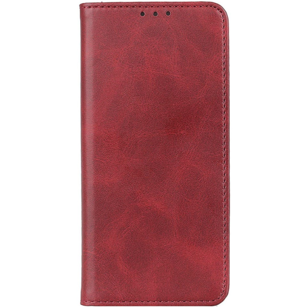 "Binfen" Split atvērams maciņš - sarkans (Galaxy S24 / S25)