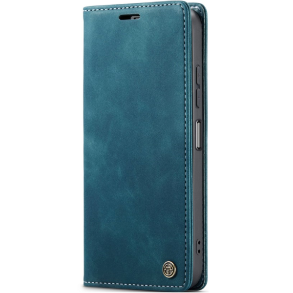 "CaseMe" Retro solīds atvēramais ādas maciņš - zaļš (Galaxy A26)