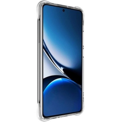 Poco X7 Pro 5G, Redmi Turbo 4 5G "Imak" pastiprinātas aizsardzības cieta silikona (TPU) airbag dzidrs (caurspīdīgs) vāciņš | Vac