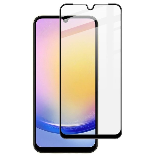 "IMAK" Tempered Glass pilnīgi aizsedzams ekrāna aizsargstikls - melns (Galaxy A26)