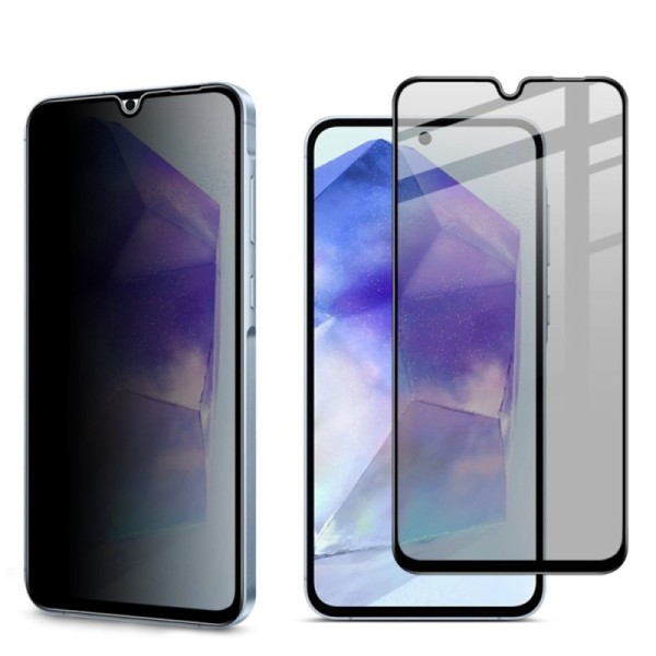 "IMAK" Tempered Glass melns ekrāna aizsargstikls - privāta (Galaxy A17 / A26 / A16)