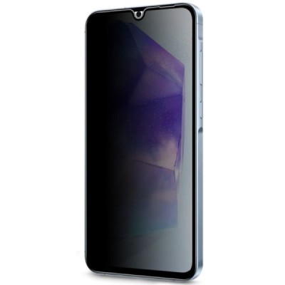 "IMAK" Tempered Glass must kaitsev ekraaniklaas 0.26 mm - privaatsus (Galaxy A17 / A26 / A16)