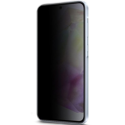 Samsung Galaxy A56 / A36 „IMAK“ Tempered Glass privatumo sustiprintos apsaugos juodas pilnai dengiantis apsauginis ekrano stikla