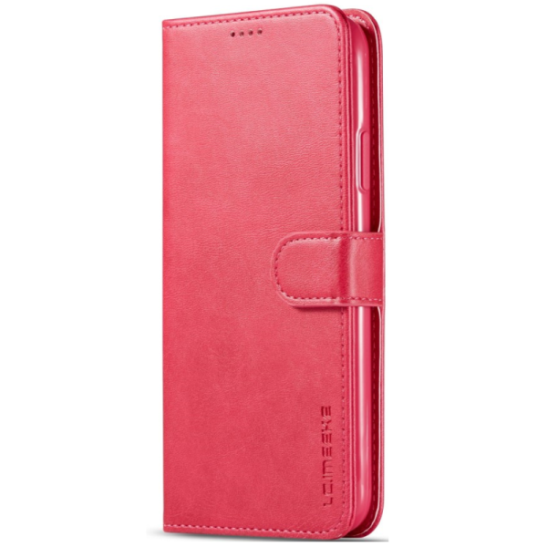 "LC.IMEEKE" atvēramais maciņš - rozs (iPhone 11 Pro Max)