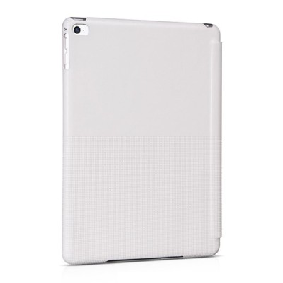Greznais „HOCO“ Crystal Fashion sērijas ādas atvērams balts Apple iPad Air 2 futrālis / Vacins.lv