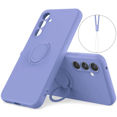 Samsung Galaxy A55 „Ring“ Kickstand (TPU) violets apvalks | Vacins.lv