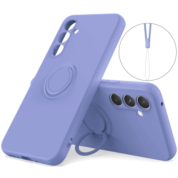 „Ring“ Kickstand (TPU) apvalks - violets (Galaxy A35)