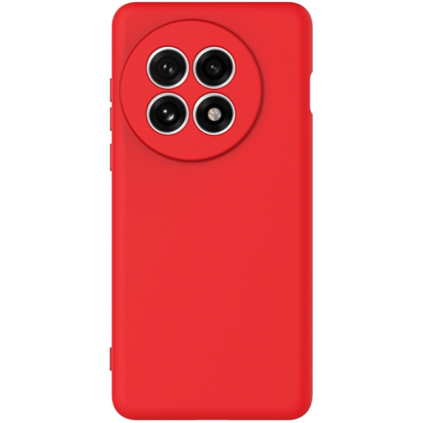 "Shell" cieta silikona (TPU) apvalks - sarkans (OnePlus 13R / Ace 5)