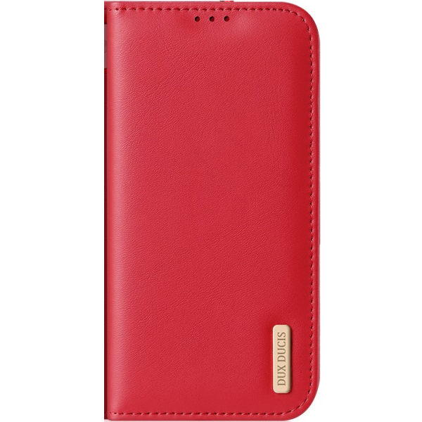 „Dux Ducis“ Hivo atvērams maciņš - sarkans (iPhone 17e / 16e)