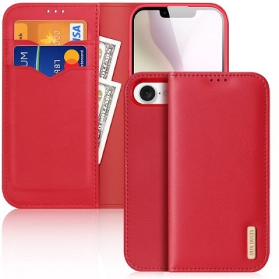 Dux Ducis Hivo Flip Case - Red (iPhone 17e / 16e)