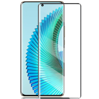 Huawei Honor Magic 5 Lite (Honor X9a) „Mocolo“ 9H 3D Tempered Glass sustiprintos apsaugos juodas pilnai dengiantis apsauginis ek