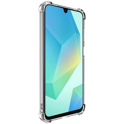 Samsung Galaxy A26 "Imak" pastiprinātas aizsardzības cieta silikona (TPU) dzidrs (caurspīdīgs) vāciņš | Vacins.lv