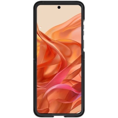 Motorola Razr 50 5G (Razr 2024) "Imak" Carbon Fiber juodas plastikinis dėklas - nugarėlė | Priedai.lt