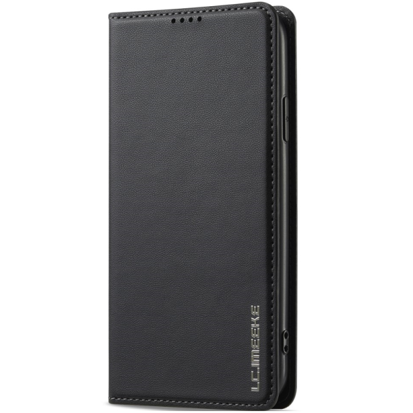 "LC.IMEEKE" atvēramais maciņš - melns (iPhone X / Xs)