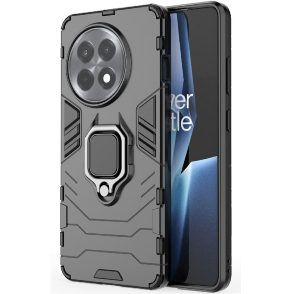 "Mozhi" Kickstand pastiprinātas aizsardzības apvalks - melns (OnePlus 13R / Ace 5)