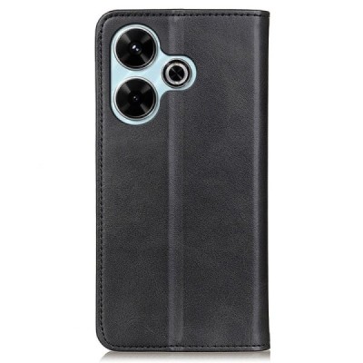 Xiaomi Redmi 13, Poco M6 4G, Redmi Note 13R 5G "Split" sērijas melns atvērams maciņš, maks | Vacins.lv