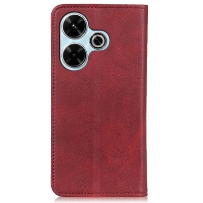 Xiaomi Redmi 13, Poco M6 4G, Redmi Note 13R 5G "Split" sērijas sarkans atvērams maciņš, maks | Vacins.lv