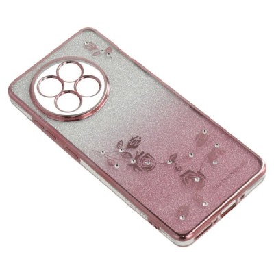 OnePlus 13R (Ace 5) "Kadem" Ring Kickstand cieta silikona (TPU) apvalks - rozs | Vacins.lv