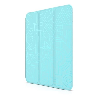 Greznais „HOCO“ Crystal Cube sērijas (cieta silikona - TPU) atvērams zils Apple iPad Air 2 futrālis / Vacins.lv