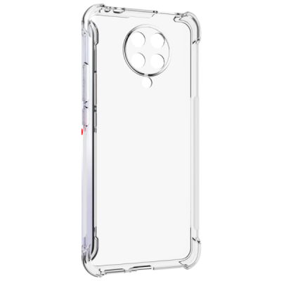 Xiaomi Poco F2 Pro pastiprinātas aizsardzības cieta silikona (TPU) dzidrs vāciņš | Vacins.lv