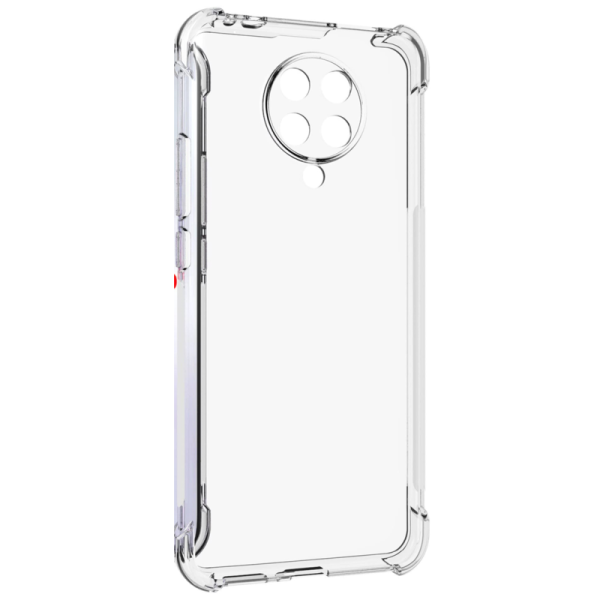 Pastiprinātas aizsardzības cieta silikona (TPU) vāciņš - dzidrs (Poco F2 Pro)