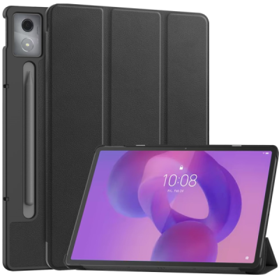 Lenovo Idea Tab Pro 12.7" atvēramais melns maciņš | Vacins.lv