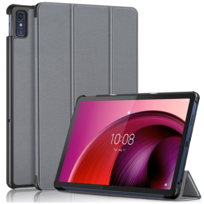 Lenovo Tab M10 5G TB-360ZU „Saige" atvēramais pelēks maciņš | Vacins.lv