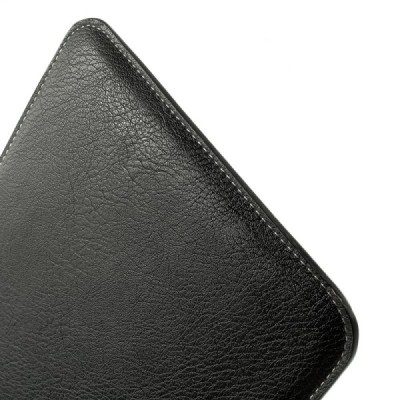 Universāla ādas melna ieliktņa Apple iPad Air 2 planšetdatoram / Vacins.lv