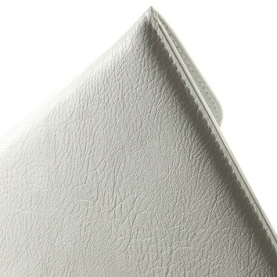 Universāla ādas balta ieliktņa Apple iPad Air 2 planšetdatoram / Vacins.lv