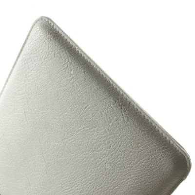 Universāla ādas balta ieliktņa Apple iPad Air 2 planšetdatoram / Vacins.lv