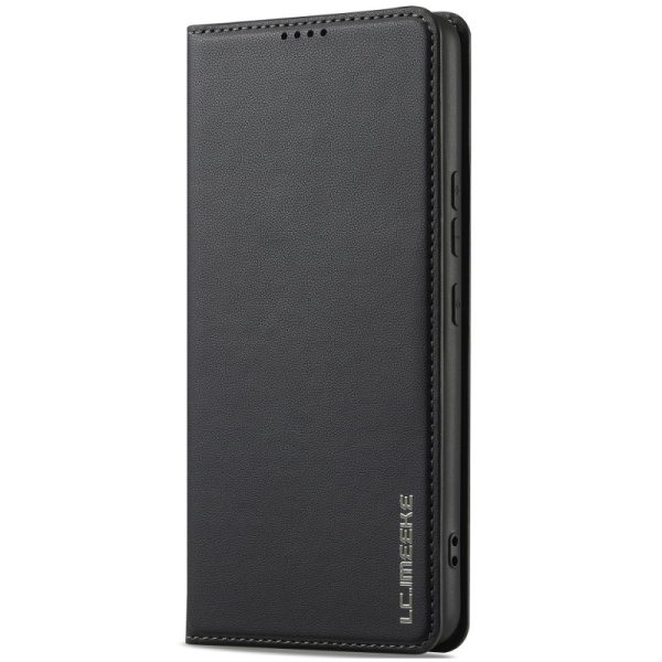 "LC.IMEEKE" atvēramais maciņš - melns (Galaxy A53)