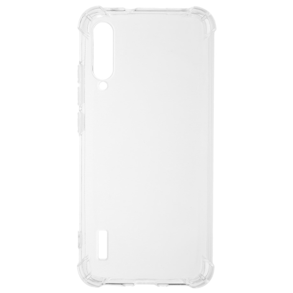 Sustiprintos apsaugos kieto silikono (TPU) dėklas - skaidrus (Mi A3)