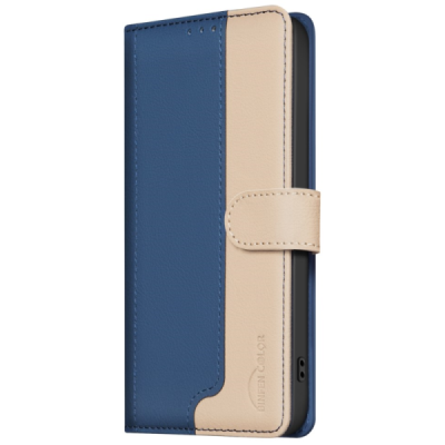 Apple iPhone 15 Pro Max "Binfen Color" BF sērijas zils atvērams maciņš, maks | Vacins.lv